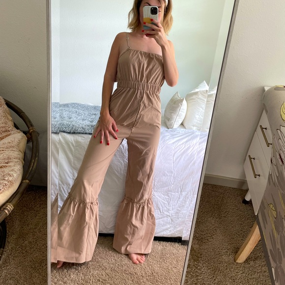 Shein Tan jumpsuit